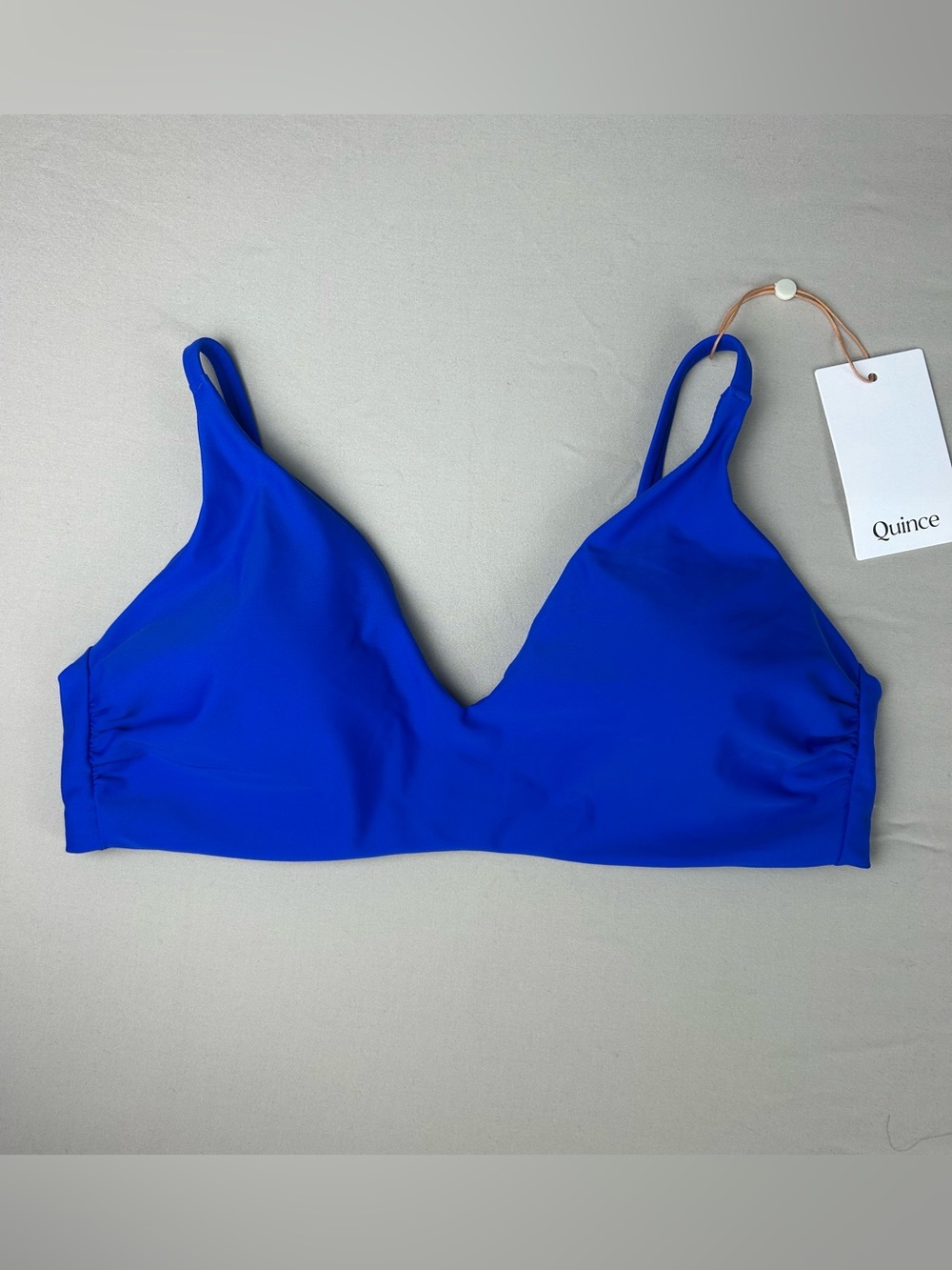 Quince Italian V-Neck Bikini Top